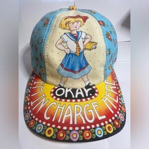 Mary Engelbreit I'M IN CHARGE HERE OKAY Baseball Cap Hat Eloise ME The ToyWorks